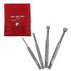 SOLUSTRE 4-Piece Stainless Steel Telescoping Bore Gauge Set with Case view 1