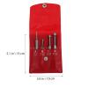 SOLUSTRE 4-Piece Stainless Steel Telescoping Bore Gauge Set with Case view 2