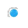 Artibetter 1000-Piece Round Nonwoven Fabric Pads for DIY Hair Accessories, Smooth Surface, Random Color view 2