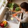 Fbinys Bathroom Sink Drain Cover - Flower-Shaped Silicone Hair Catcher view 2