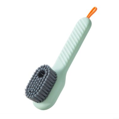 Soft Bristle Cleaning Brush with Soap Dispenser