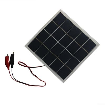 Zoegneer 4 W 5 V Polycrystalline Solar Panel for Charging Small Outdoor Devices