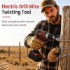 Wire Twisting Tool for Drill, Cable Tie Tool view 4