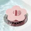 Hair Catcher for Sink | Flower-Shaped Silicone Drain Strainer view 2
