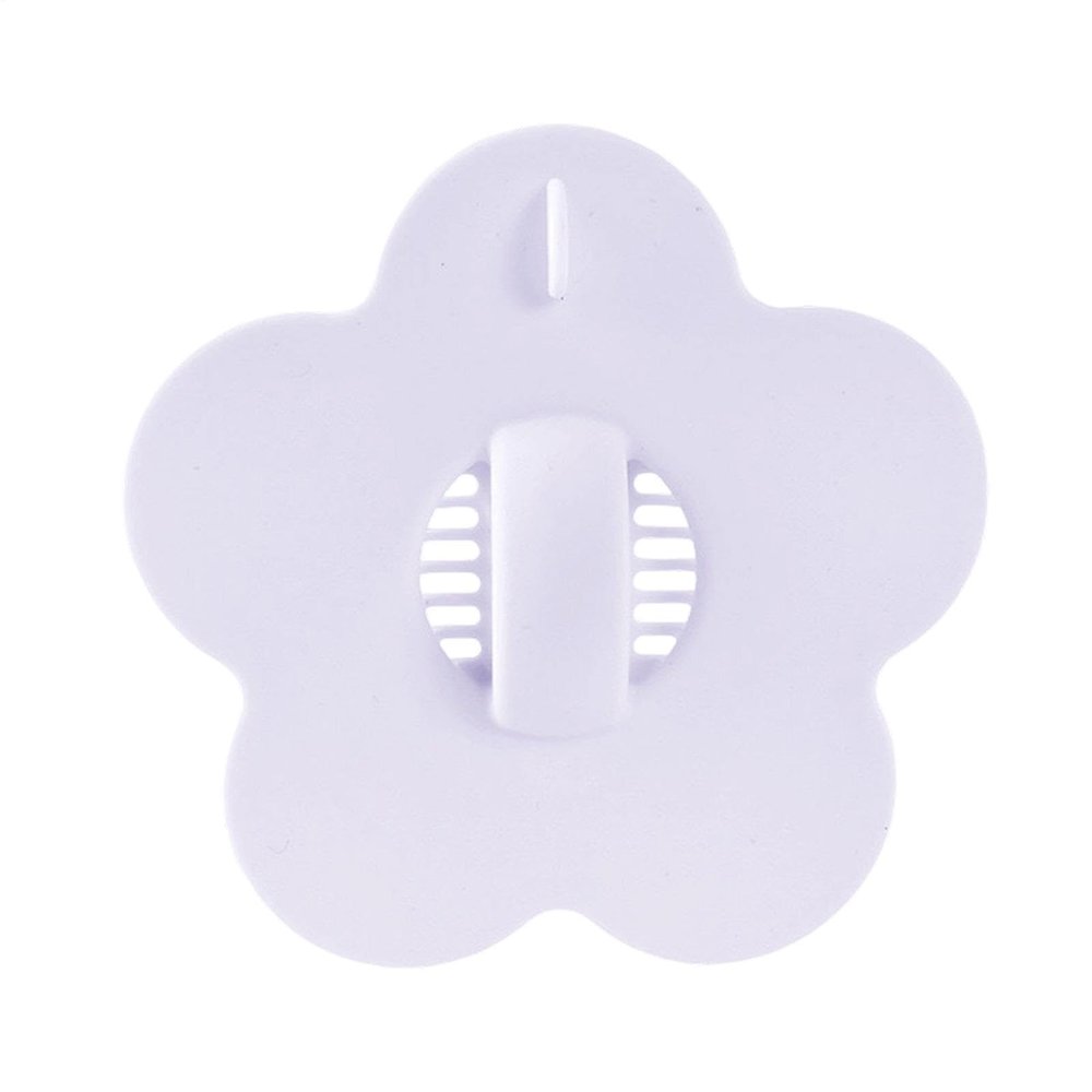 Bathroom Sink Drain Cover - Flower-Shaped Silicone Hair Catcher