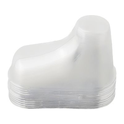 Helilyco 10 Transparent PVC Baby Shoe Boxes