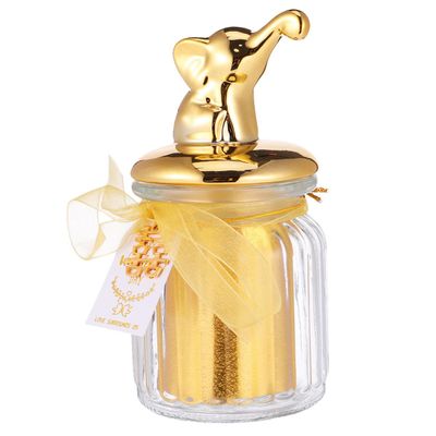 DOITOOL Animal-Shaped Ceramic Candy Jar, Christmas Gift Idea