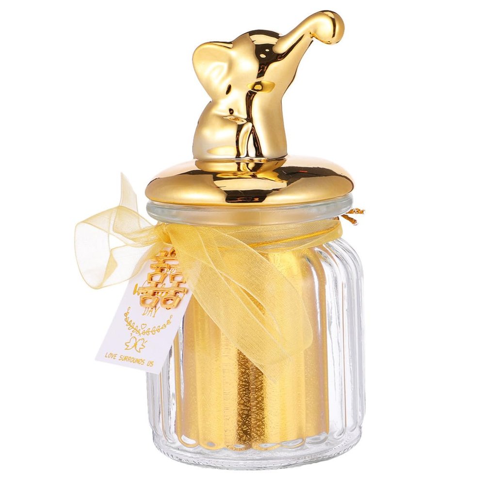 DOITOOL Animal-Shaped Ceramic Candy Jar, Christmas Gift Idea
