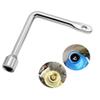 Triangular Wrench, Zinc Alloy, Rust-Resistant, Compact Design for Train Electrical Systems, Elevator Cabinets, and Water Meter Valves view 1