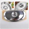 INOOMP Stainless Steel Food and Grill Covers, 2-Pack view 3