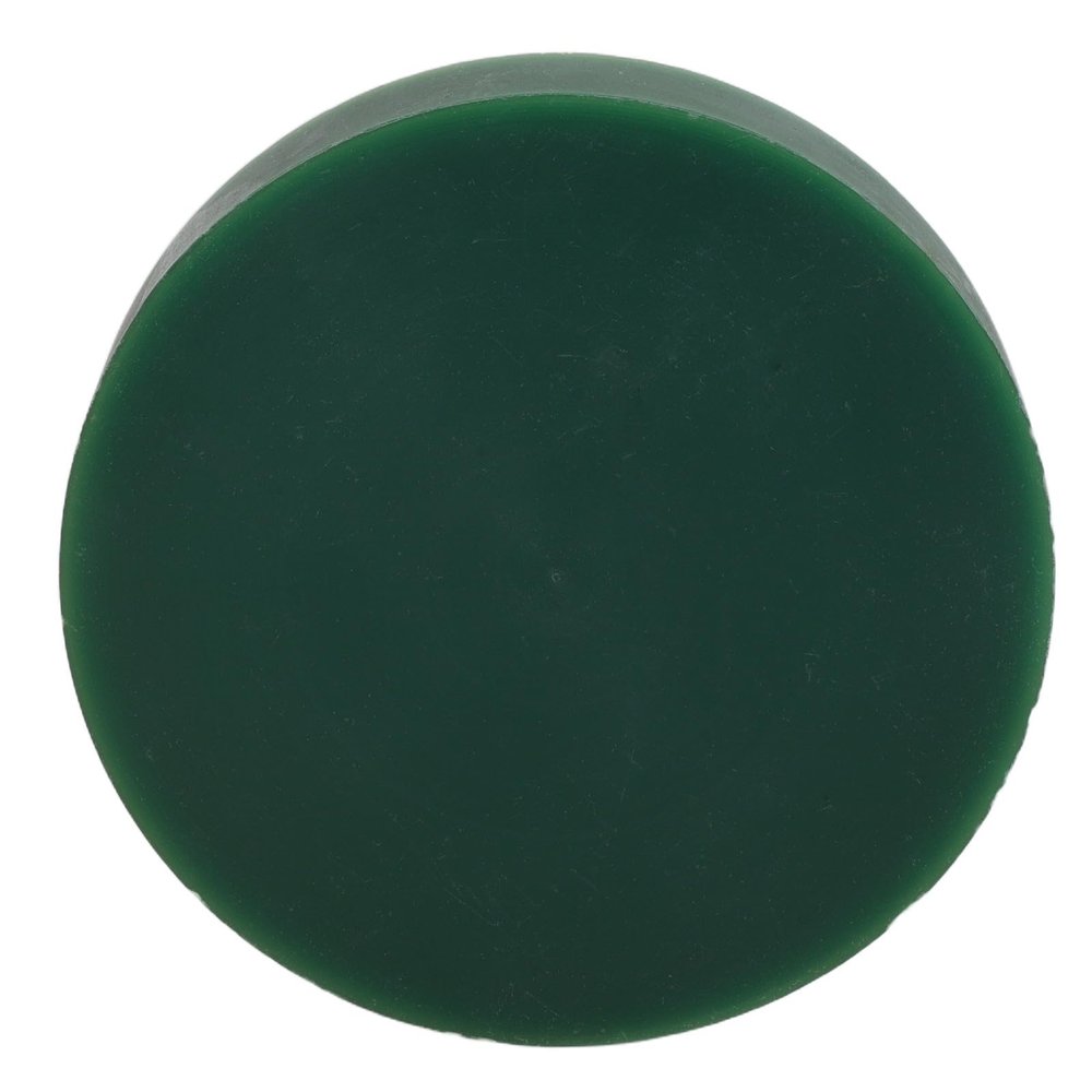 iplusmile Green Round Hard Wax Block, 10.2 x 10.2 x 1.8 cm, for Wax Carving and Jewelry Modeling