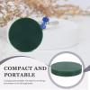iplusmile Green Round Hard Wax Block, 10.2 x 10.2 x 1.8 cm, for Wax Carving and Jewelry Modeling view 3