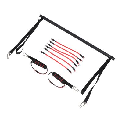 Yosoo Health Gear Pilates Bar Set with Fitness Bands, Latex and Foam Pilates Exercise Bar, 6 Resistance Levels for Core, Arm, Leg, Hip, and Waist Training at Home, in the Gym, or While Traveling