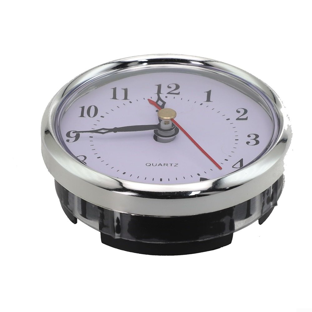 Glewi 80 mm Quartz Clock Insert with Arabic Numerals