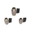 Brass Ball Valve, Hot/Cold Water Shutoff, 1/4 in, 3/8 in, or 1/2 in Male Thread view 3