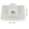 BESTOMZ Kayak Motor Mounting Clips, 2-Piece Plastic Set view 2