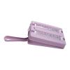 Helilyco Carpet Sweeper, Manual Brush with Dust Container, Violet view 3