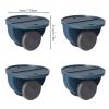 Self-Adhesive Mini Wheels - 4 Pack view 4