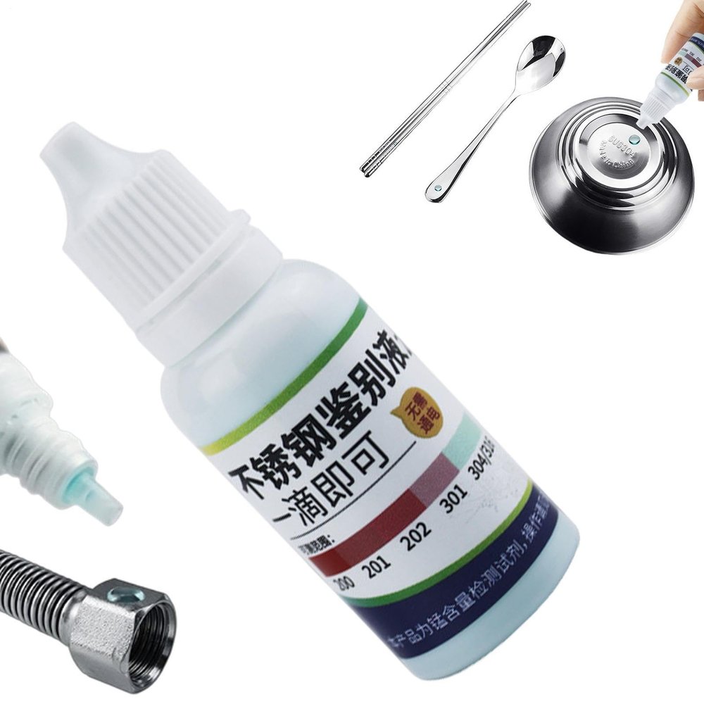 Stainless Steel Test Reagent, 15 mL, Electric, Portable, Compact, Precise