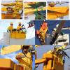 High-Voltage Insulating Blanket for Electrical Work | EVA Resin Protective Cover with Clips (10 kV, 40 x 50 cm) view 3