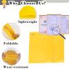 High-Voltage Insulating Blanket for Electrical Work | EVA Resin Protective Cover with Clips (10 kV, 40 x 50 cm) view 4