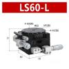 KGLHJDY 60 mm LS60-L Manual Platform Rotation Stage view 2
