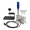 Hzoibyze USB Sequential Shifter for PC Sim Racing, Metal, Blue view 1