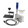 Hzoibyze USB Sequential Shifter for PC Sim Racing, Metal, Blue view 4