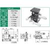 KGLHJDY Fine-Adjustment Stage, Manual Positioning Platform, Linear Slide LD40-LM, 40 × 40 mm view 2