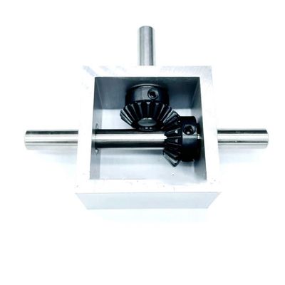 Bevel Gearbox, 90° Right-Angle 1:1 Gear, 10 mm Shaft