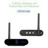 Cuifati Wireless AV Transmitter and Receiver Set, 5.8 GHz, 8-Channel, 300 m Range, PAL/NTSC, EU Plug view 3