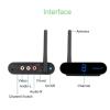 Cuifati Wireless AV Transmitter and Receiver Set, 5.8 GHz, 8-Channel, 300 m Range, PAL/NTSC, EU Plug view 4