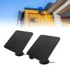 Cocoarm 2-Pack 12W Monocrystalline Solar Panel Chargers with Micro-USB and Adapter, IP65, 9.8-ft Cable view 3