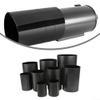 Hasaller Astronomical Telescope Dew Shield with Fleece Lining, Flexible PP, 6 in view 4