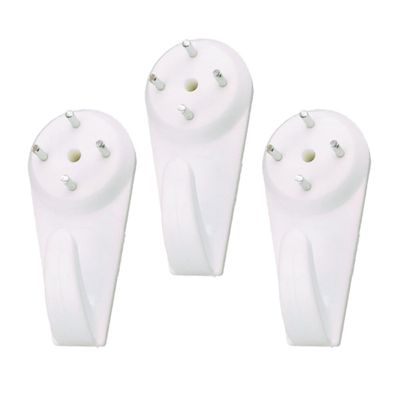 MAGICLULU Invisible Wall Hooks - 3 Pack