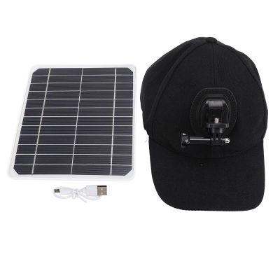 Monocrystalline Solar Panel with Hood, Dual USB Ports and 5V PD Fast Charging