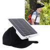 Monocrystalline Solar Panel with Hood, Dual USB Ports and 5V PD Fast Charging view 4