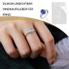 Invisible Ring Size Adjuster - 19-Piece Transparent Silicone Set view 2