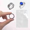 Invisible Ring Size Adjuster - 19-Piece Transparent Silicone Set view 3