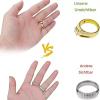 Invisible Ring Size Adjuster - 19-Piece Transparent Silicone Set view 4