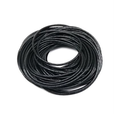 WUDOLI Flame-Retardant Spiral Cable Wrap, Wraparound Tubing, Wire Rope Thimble Tools (Black, 18 mm OD x 2.7 m)