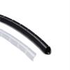 WUDOLI Flame-Retardant Spiral Cable Wrap, Wraparound Tubing, Wire Rope Thimble Tools (Black, 18 mm OD x 2.7 m) view 2