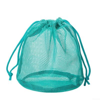 Breathable Hexagonal Mesh Travel Organizer Bag with Drawstring