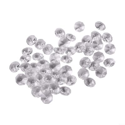 14mm Octagonal Crystal Beads for Chandeliers