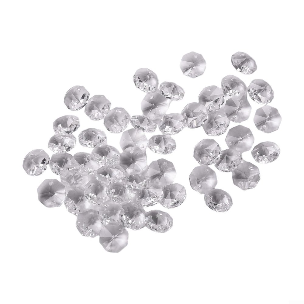 14mm Octagonal Crystal Beads for Chandeliers