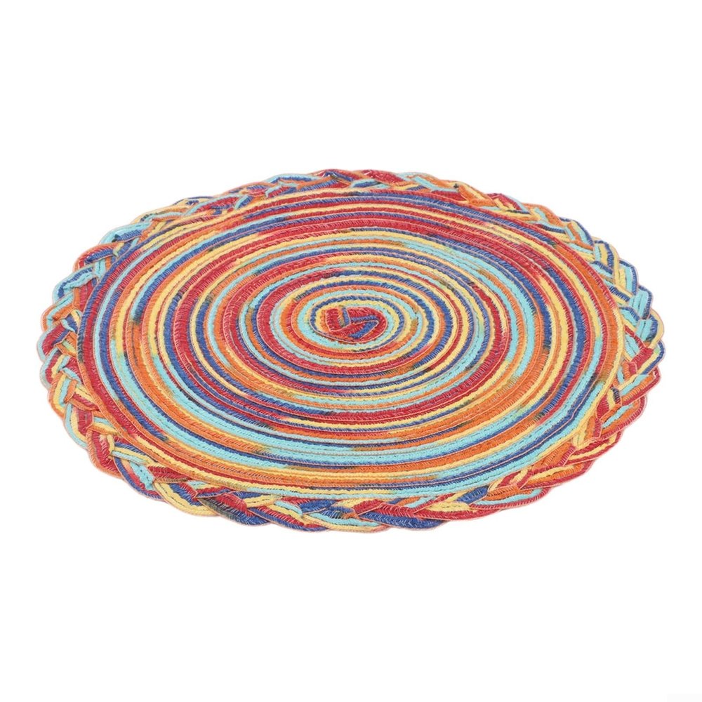 Round Cotton Table Mat - 36 cm