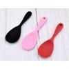 CWOQOCW Silicone Rice Spoon, Heat Resistant, Non-Stick, Ergonomic Handle, Red view 2