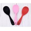 CWOQOCW Silicone Rice Spoon, Heat Resistant, Non-Stick, Ergonomic Handle, Red view 3