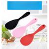 CWOQOCW Silicone Rice Spoon, Heat Resistant, Non-Stick, Ergonomic Handle, Red view 4