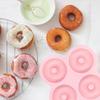 Silicone Donut Mold, 4 Cavities, Non-Stick, Baking Pan view 3